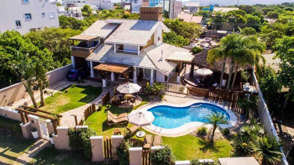 5 Quartos Piscina E Espaco Gourmet Bombinhas Kültér fotó