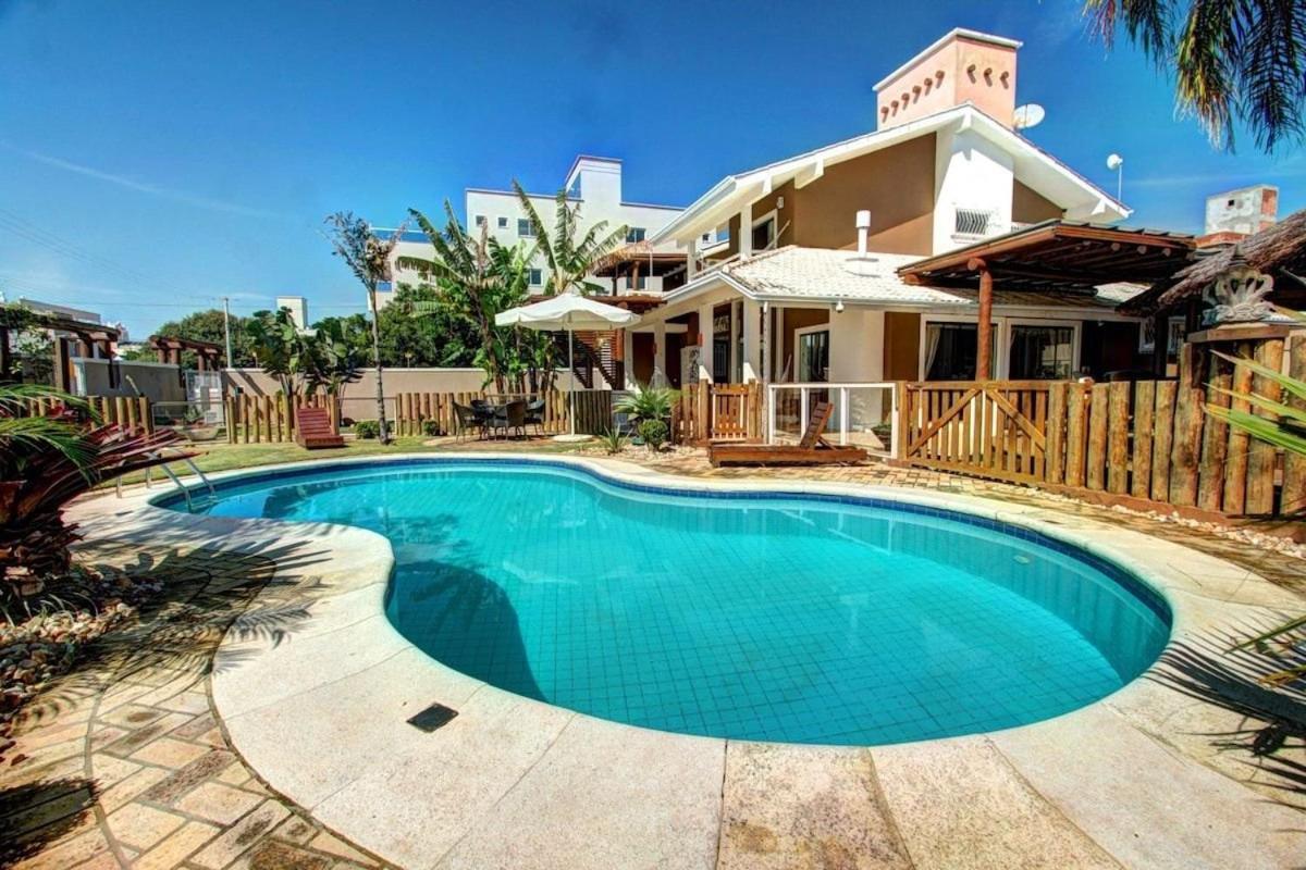 5 Quartos Piscina E Espaco Gourmet Bombinhas Kültér fotó